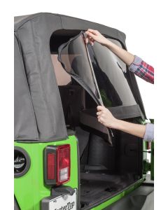 MasterTop  Replacement Rear Window  for 07-18 Jeep Wrangler JK with Original Mopar Soft Top