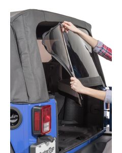 MasterTop  Replacement Rear Window for 07-18 Jeep Wrangler JK with Original Mopar Soft Top