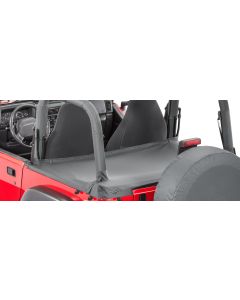 MasterTop 14504135 Tonneau Cover for 92-95 Jeep Wrangler YJ with Hardtop