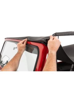 Whitco  Strap Style Bimini Top for 78-91 Jeep CJ7 & Wrangler YJ