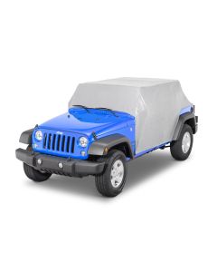 MasterTop 11120409 Five Layer Weatherproof Full Door Cab Cover for 07-18 Jeep Wrangler JK Unlimited