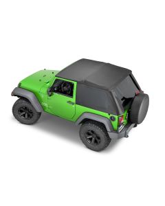 MasterTop SkyMaster® Frameless Fastback Soft Top for 07-18 Jeep Wrangler JK
