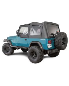 TACTIK REPLACE TOP W/DRS TINT YJ BK DIA