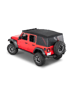 MasterTop 16032601 Mesh Trail Screens for 18-23 Jeep Wrangler JL Unlimited with Factory Soft Top