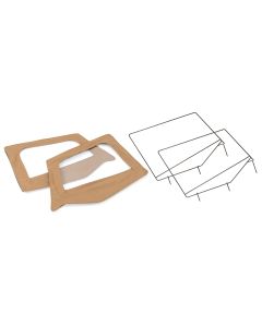 MSP DR SKIN FRAME PAIR 88-95 YJ SPI DIA