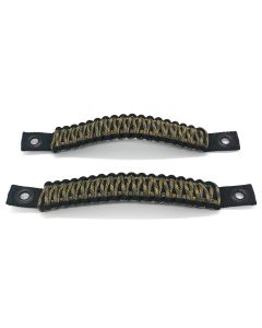 Jeep Wrangler Grab Handles Paracord JK Sound Bar Rear Side Pair Black/Multicam Bartact
