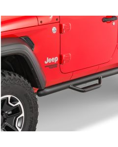 N-FAB  3" Tubular Nerf-Steps for 18-22 Jeep Wrangler JL 2-Door