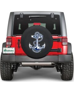 HBS TIRE COVER US NAVY 31x11 BLK