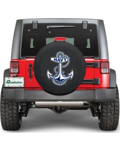 HBS TIRE COVER US NAVY 34X8 BLK