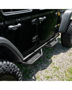 N-FAB 518416612 2" Nerf Steps RS for 18-21 Jeep Wrangler JL Unlimited