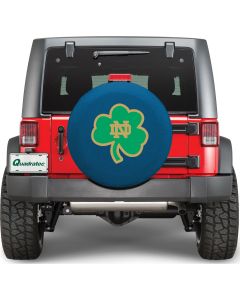 NCAA  Notre Dame Shamrock Tire Cover 