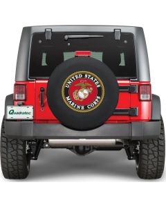 Quadratec  U.S. Marines Tire Cover 