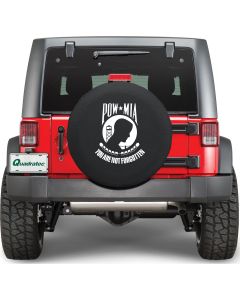 HBS TIRE COVER POW/MIA 37x12.5 BLK