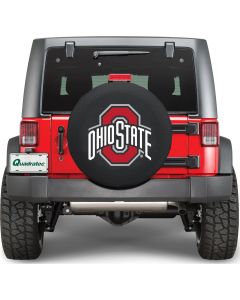 HBS TIRE COVER OHIO ST 35x12.5 BLK
