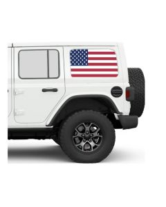 Under The Sun Inserts  Side Window Decal  for 07-22 Jeep Wrangler JK and JL Unlimited