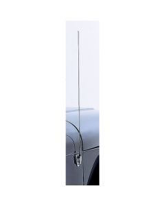 OMIX 11131.01 Antenna Dress Up Kit in Stainless for 97-06 Jeep Wrangler TJ
