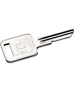 OMIX-ADA 17250.50 Blank Ignition Key & Door Key for 76-84 Jeep CJ Series, 87-90 Wrangler YJ & 84-90 Cherokee XJ