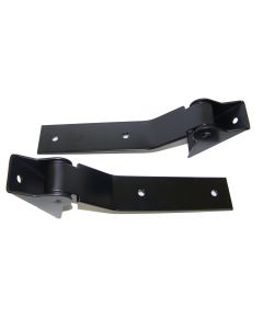 OMIX 11218.01 OE Tailgate Hinge Set in Black for 87-95 Jeep Wrangler YJ