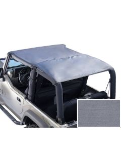 Rugged Ridge 13554.15 Sun Top Plus in Black Denim for 76-91 Jeep CJ-7 & Wrangler YJ