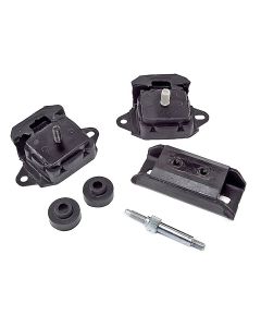 OMIX 17474.03 Engine Mount Kit for 72-86 Jeep CJ Vehicles with 4.2L Engine