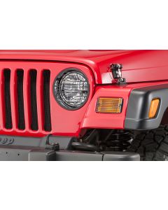 BILLET LIGHT GUARD SET BLACK 97-06 TJ