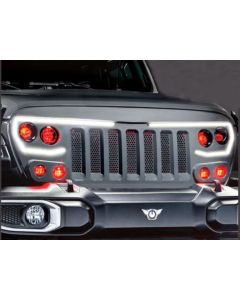 Oracle Lighting 5856-334 VECTOR Demon Eye Colorshift Projector Conversion Kit for 18-21 Jeep Wrangler JL & Gladiator JT