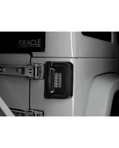 ORACLE Lighting "Black Series" Flush Mount LED Tail Lights for Jeep Wrangler JK