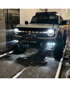 Oracle Lighting 5928-LZZ-001 Off Road LASER Auxiliary & LED Fog Light Kit  for 21-25 Ford Bronco with Steel Bumper
