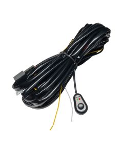 Oracle Lighting 5897-504 Roof Light Bar Switched Wiring Harness for 21-25 Ford Bronco with the ORACLE Lighting Integrated Windshield Roof LED Light Bar System and without factory Aux Switches 