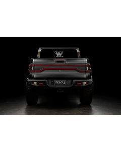Oracle Flush Mount LED Tail Light with Lighting Racetrack Flush Style LED Tailgate Panel in Standard for JT
