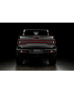 Oracle Flush Mount LED Tail Light with Lighting Racetrack Flush Style LED Tailgate Panel in Standard for JT
