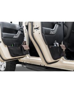 OVO FRONT & REAR DOOR PANEL POCKETS BLK 11-18 JK