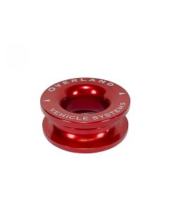 Overland Vehicle Systems 19240005 2.5" Recovery Ring in Red with Storage Bag 