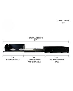 Overland Vehicle Systems 21010401 Cargo Camp Kitchen 