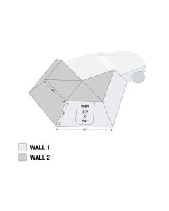 Nomadic 270 LT Awning Wall 1 Passenger Side