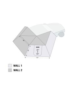 Nomadic 270 LT Awning Wall 2 Passenger Side