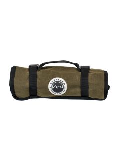 Overland Vehicle Systems  Waxed Canvas Wrench Tool Roll Storage Bag 