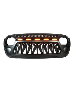 Overtread 19034 Borrego Front Grille for 18-20 Jeep Wrangler JL & Gladiator JT
