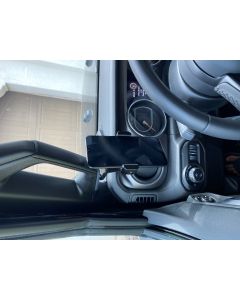 Overtread  Grab Handle Phone Mount for 18-23 Jeep Wrangler JL and Gladiator JT