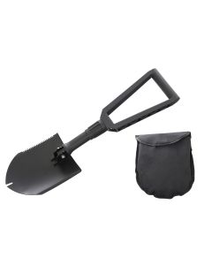 Overland Vehicle Systems 19049901 Multi Functional Military Style Utility Shovel with Carrying Case 