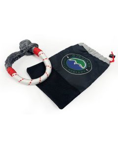 Overland Vehicle Systems  Combo Pack Soft Shackle and Recovery Ring 