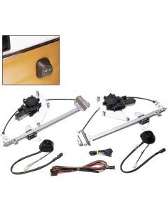 Electric-Life JE11-1098 Direct Fit - Power Window Kit for 87-95 Jeep Wrangler YJ