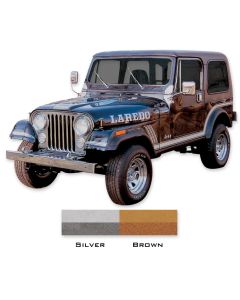 Phoenix Graphix  Laredo Vinyl Hood Graphics Kit for 85-86 Jeep CJ-7 Laredo