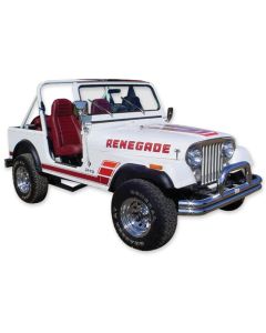 PGX RENEGADE GRAPHICS KIT 83-84 CJ RED