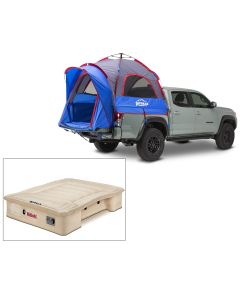 Pittman Outdoors EZ UP Truck Bed Tent with Air Bedz Inflatable Mattress Tan JT