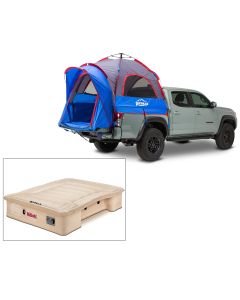 Pittman Outdoors EZ UP Truck Bed Tent with Air Bedz Inflatable Mattress Tan JT