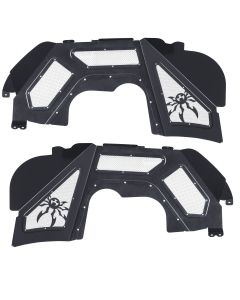 Poison Spyder 19-02-980VP1 Front Inner Fender Liners for 18-22 Jeep Wrangler JL & Gladiator JT