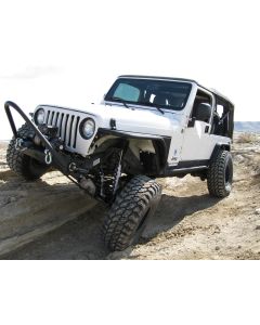 Poison Spyder 14-16-020-DS BFH Front Bumper with Trail Stinger & Shackle Tabs for 97-06 Jeep Wrangler TJ & Unlimited