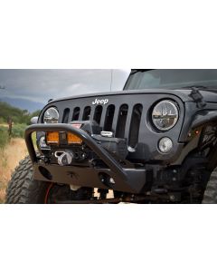 Poison Spyder 17-16-021-DBP1 BFH II Brawler Front Bumper with Brawler Bar & Shackle Tabs for 07-18 Jeep Wrangler JK
