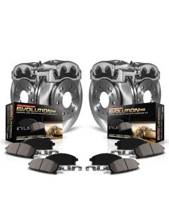 Front & Rear Z17 Stock Replacement Brake Kit w/Calipers-07-18 JK